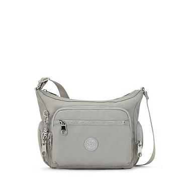 Torba Crossbody Kipling Gabbie Small Szare Srebrne | PL 2077QM